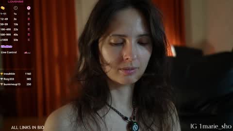 Marie online show from May 20, 9:54 pm