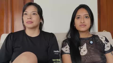 Snapshot of 2summerlove2 chatting on October 28, 2:20 pm Dalilah and Tarah online show from October 28, 2:20 pm