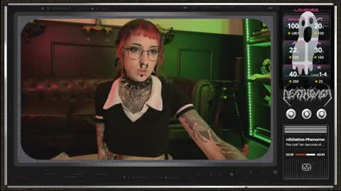 Snapshot of 666deathgasm chatting on May 31, 6:42 pm Juune online show from May 31, 6:42 pm