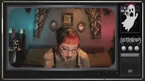 Snapshot of 666deathgasm chatting on July 23, 6:28 pm Juune online show from July 23, 6:28 pm