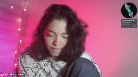 Snapshot of _curiouskitten_ chatting on November 6, 3:07 am sara again3 online show from November 6, 3:07 am