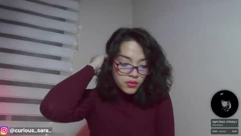 Snapshot of _curiouskitten_ chatting on December 3, 2:41 am sara again3 online show from December 3, 2:41 am