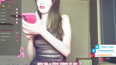 Snapshot of _emma_sugar chatting on February 19, 8:52 pm Emma Sugar online show from February 19, 8:52 pm