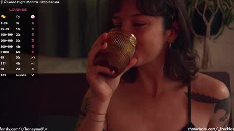 Snapshot of _freckles chatting on January 21, 9:57 pm Jacqui Queen goddess motorcycle mozzarella Jaq next livestream see bio online show from January 21, 9:57 pm