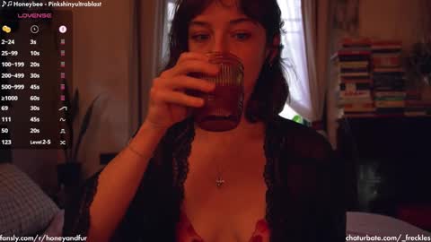 Snapshot of _freckles chatting on February 14, 8:59 pm Jacqui Queen goddess motorcycle mozzarella Jaq next livestream see bio online show from February 14, 8:59 pm