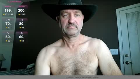 Snapshot of _justacowboy chatting on July 28, 8:23 pm Wyatt online show from July 28, 8:23 pm
