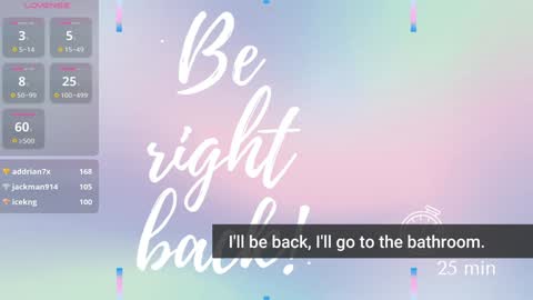 Snapshot of _mandyrose_ chatting on January 9, 5:55 am Mandy online show from January 9, 5:55 am