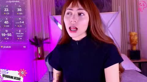 Sabrina online show from February 5, 8:13 pm