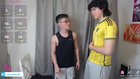 Snapshot of _the_neighbors chatting on December 14, 12:33 am Scot y Patrick online show from December 14, 12:33 am