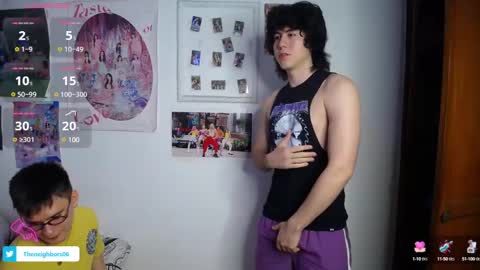 Snapshot of _the_neighbors chatting on December 23, 12:35 am Scot y Patrick online show from December 23, 12:35 am