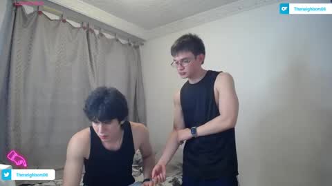Snapshot of _the_neighbors chatting on May 16, 7:56 pm Scot y Patrick online show from May 16, 7:56 pm