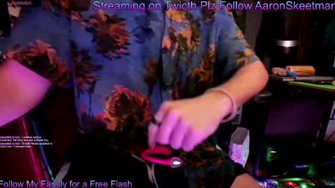 Aaron Skeetman online show from November 17, 8:20 am