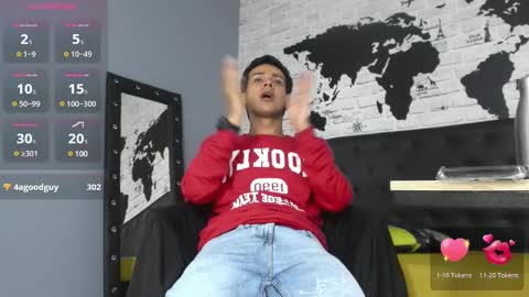 Snapshot of abelasburgo chatting on February 1, 1:34 am Independence model AbelAsburgo online show from February 1, 1:34 am