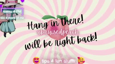 Peach online show from May 2, 3:11 am