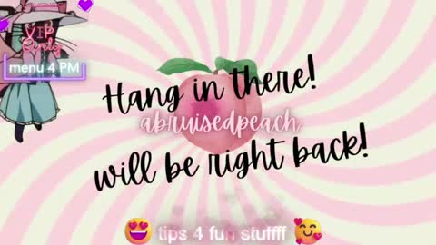 Peach online show from June 3, 2:47 am