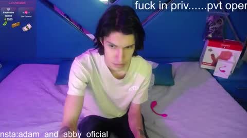 Snapshot of adam_and_abby_ chatting on March 11, 9:26 pm adam and abby online show from March 11, 9:26 pm