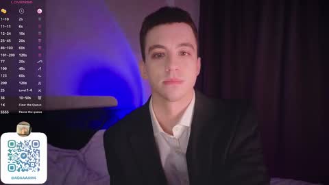 Snapshot of adampolerno chatting on February 5, 9:15 am Hi Im Adam Glad to see u here 3 And its my first day online show from February 5, 9:15 am