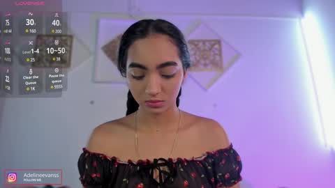 Snapshot of adelineevanss chatting on December 14, 4:12 am adeline online show from December 14, 4:12 am