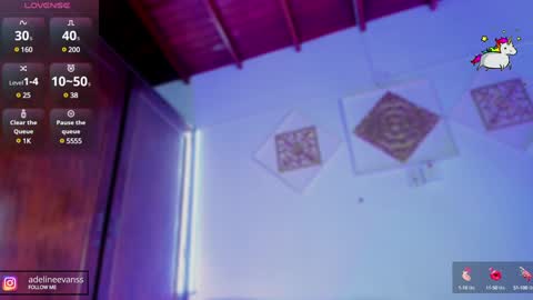 Snapshot of adelineevanss chatting on December 18, 7:36 am adeline online show from December 18, 7:36 am