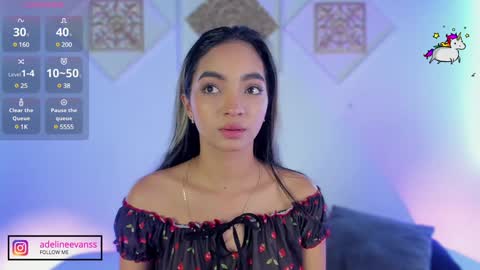 Snapshot of adelineevanss chatting on January 11, 4:27 am adeline online show from January 11, 4:27 am