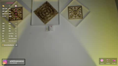 Snapshot of adelineevanss chatting on February 20, 4:07 am adeline online show from February 20, 4:07 am