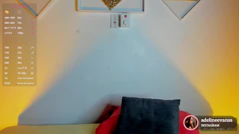 Snapshot of adelineevanss chatting on February 22, 4:07 am adeline online show from February 22, 4:07 am