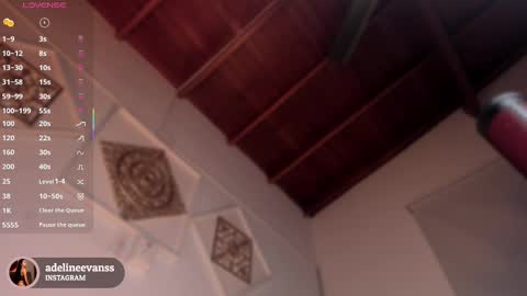 Snapshot of adelineevanss chatting on March 1, 10:13 am adeline online show from March 1, 10:13 am