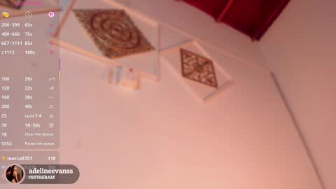 Snapshot of adelineevanss chatting on March 5, 10:11 am adeline online show from March 5, 10:11 am