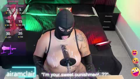 Airam Clair online show from November 19, 8:20 pm