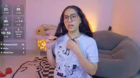 Snapshot of aixatrista1 chatting on July 17, 1:23 am AIXA online show from July 17, 1:23 am