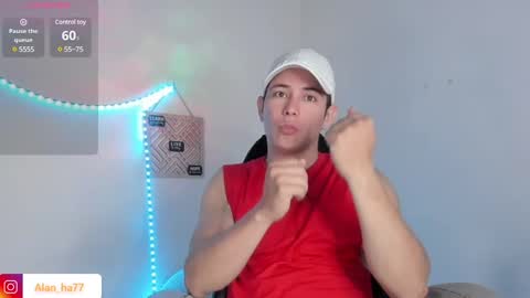 Snapshot of alan_hadid1 chatting on February 18, 1:43 am Alan Hadid online show from February 18, 1:43 am