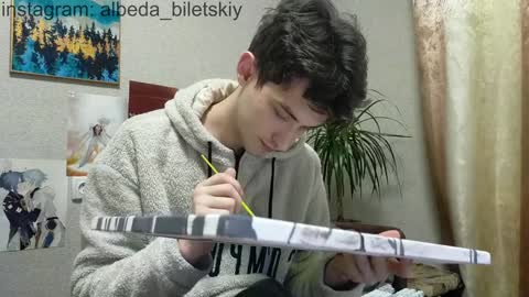 Snapshot of albeda22 chatting on January 28, 4:08 am Albedo online show from January 28, 4:08 am