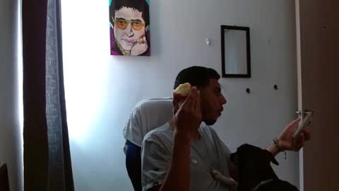 Snapshot of alejo_hot23 chatting on October 19, 6:41 pm David online show from October 19, 6:41 pm