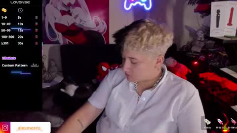Snapshot of alexxxmorris chatting on October 28, 7:12 am ALEXXX MORRIS online show from October 28, 7:12 am