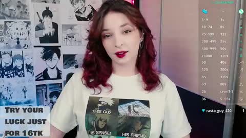 aliceriddle1 online show from March 1, 4:37 am