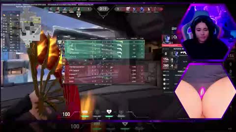 Snapshot of alison_gamer chatting on October 18, 6:30 pm Alison online show from October 18, 6:30 pm