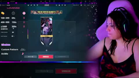 Snapshot of alison_gamer chatting on July 8, 6:56 pm Alison online show from July 8, 6:56 pm