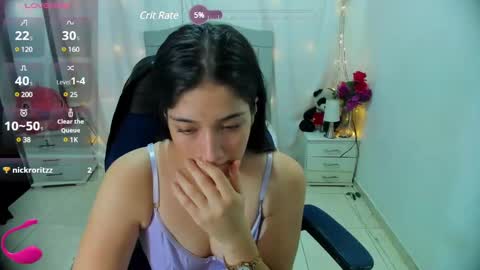 Snapshot of alison_girl22 chatting on January 24, 1:03 am Alison online show from January 24, 1:03 am