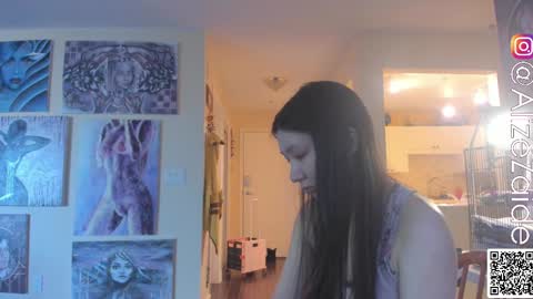 Snapshot of alizezaide chatting on March 6, 6:16 pm Alize Zaide online show from March 6, 6:16 pm