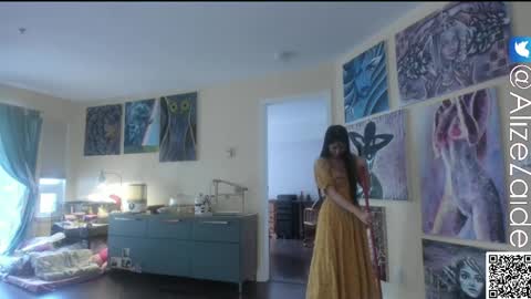 Snapshot of alizezaide chatting on May 24, 7:30 pm Alize Zaide online show from May 24, 7:30 pm