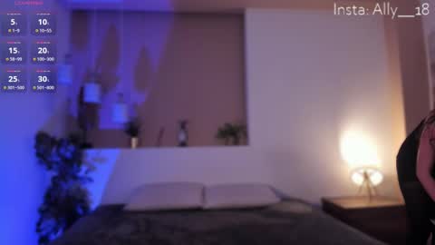 Snapshot of ally_addams chatting on March 3, 3:52 am Ally online show from March 3, 3:52 am