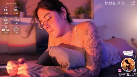 Snapshot of ally_addams chatting on March 8, 10:00 am Ally online show from March 8, 10:00 am