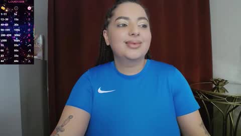 Snapshot of allyiah chatting on October 9, 8:51 pm online show from October 9, 8:51 pm