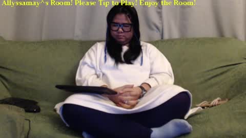 Snapshot of allyssamay chatting on January 16, 3:56 am Allyssamay online show from January 16, 3:56 am