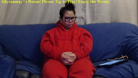 Snapshot of allyssamay chatting on February 1, 4:24 am Allyssamay online show from February 1, 4:24 am