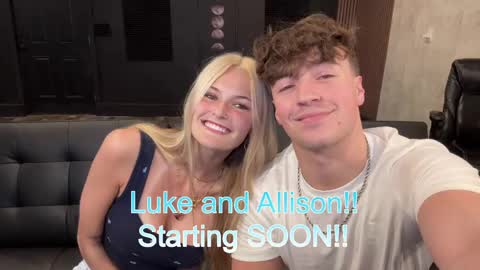 Snapshot of alpha_luke chatting on May 13, 10:49 pm Luke and Maddie online show from May 13, 10:49 pm