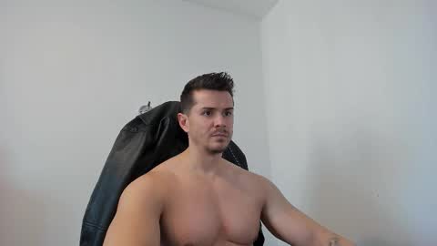 Snapshot of alphagodleatherking92 chatting on September 14, 12:48 pm LeatherMaster online show from September 14, 12:48 pm