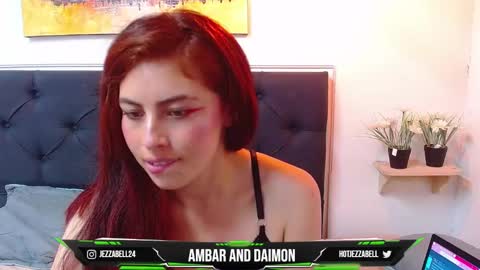 Snapshot of ambar_and_daimon chatting on December 3, 11:46 pm AMBAR AND DAIMON online show from December 3, 11:46 pm
