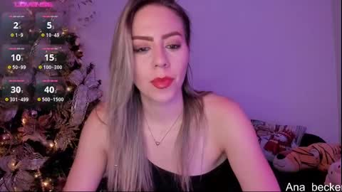 Snapshot of ana_becker1 chatting on December 2, 4:09 am Ana online show from December 2, 4:09 am