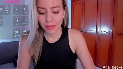 Snapshot of ana_becker1 chatting on January 22, 6:20 pm Ana online show from January 22, 6:20 pm